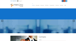 Desktop Screenshot of mercuriotecnologia.com.br